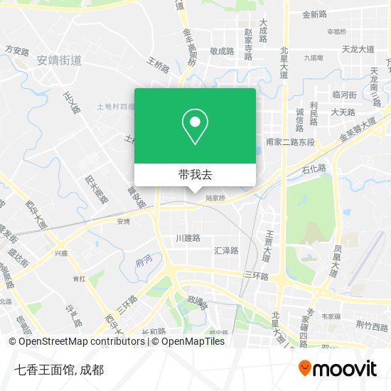 七香王面馆地图