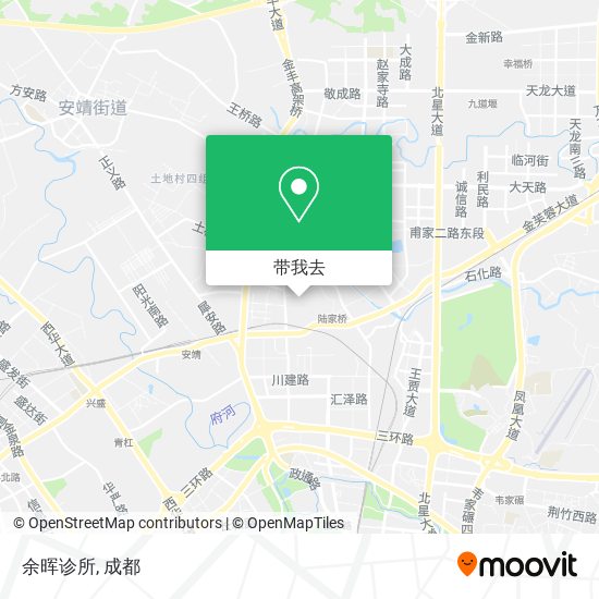 余晖诊所地图