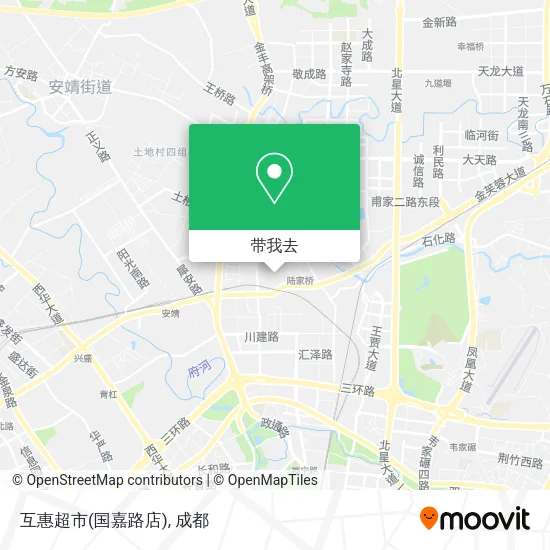 互惠超市(国嘉路店)地图