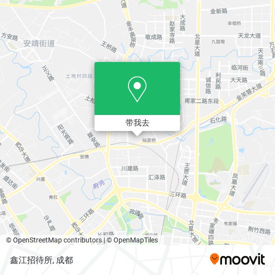 鑫江招待所地图