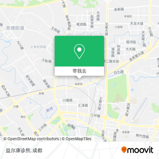 益尔康诊所地图