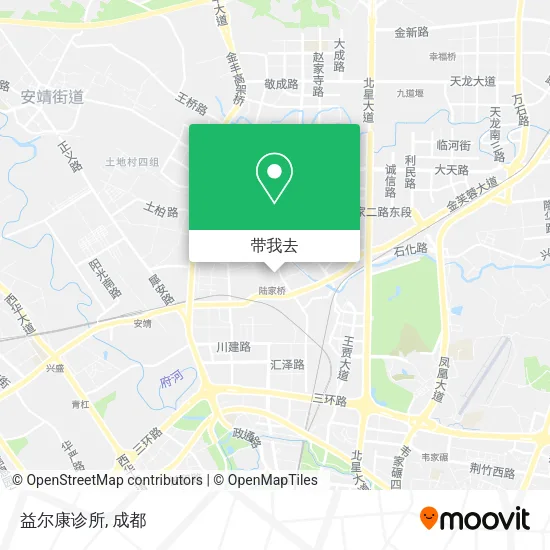 益尔康诊所地图