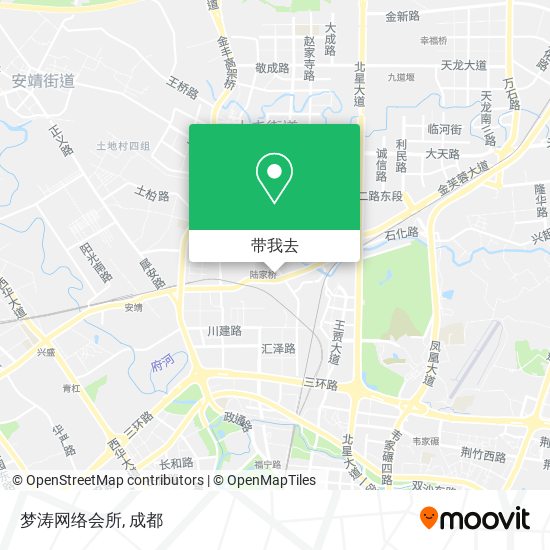 梦涛网络会所地图