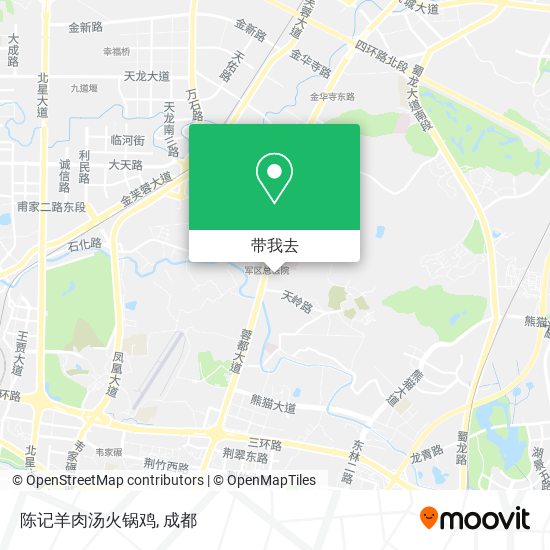 陈记羊肉汤火锅鸡地图