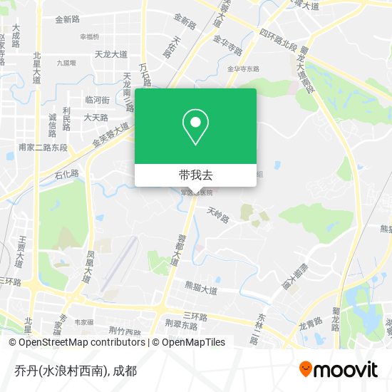 乔丹(水浪村西南)地图
