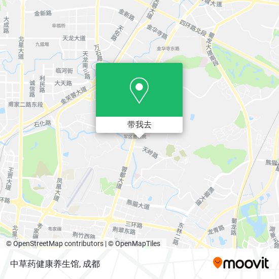 中草药健康养生馆地图