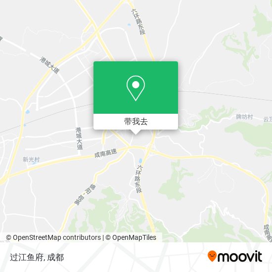 过江鱼府地图