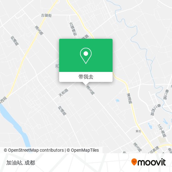 加油站地图