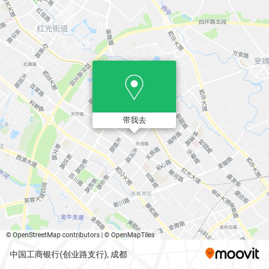 中国工商银行(创业路支行)地图