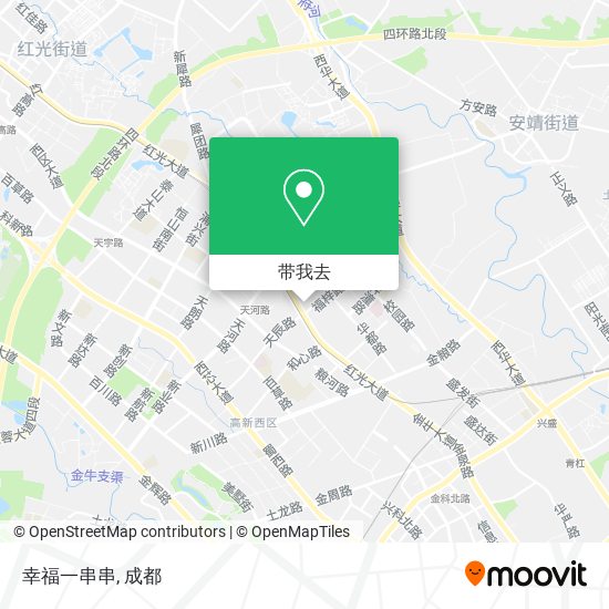 幸福一串串地图