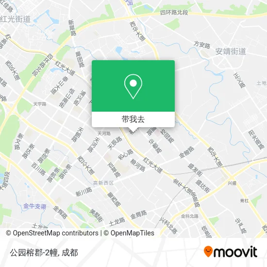 公园榕郡-2幢地图