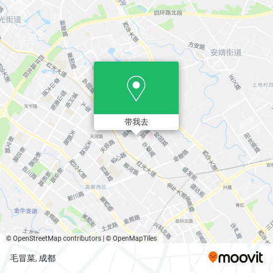 毛冒菜地图