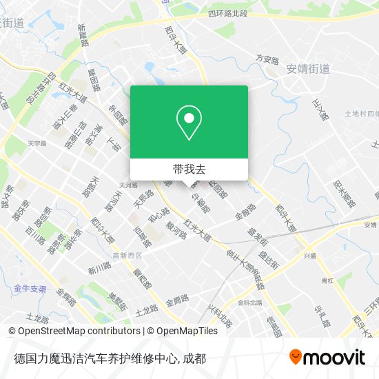 德国力魔迅洁汽车养护维修中心地图