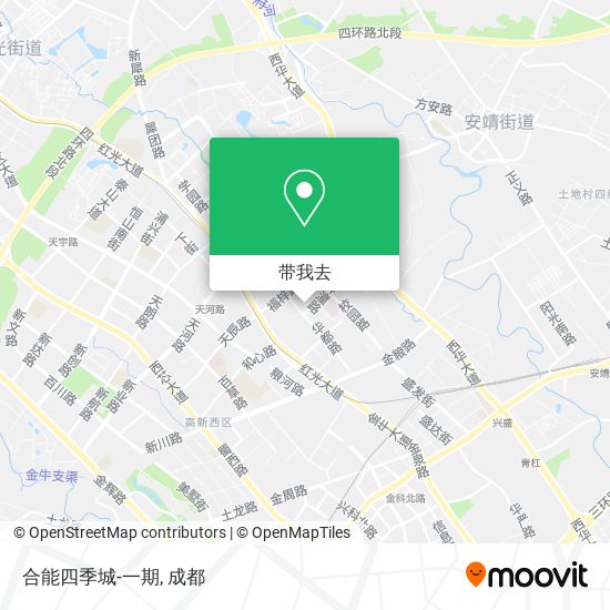 合能四季城-一期地图