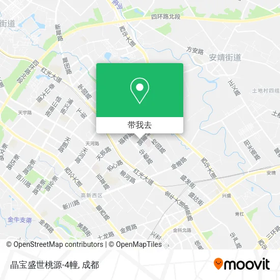 晶宝盛世桃源-4幢地图