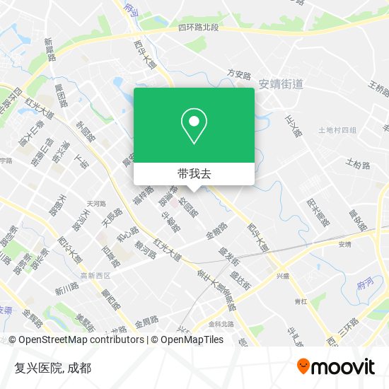 复兴医院地图