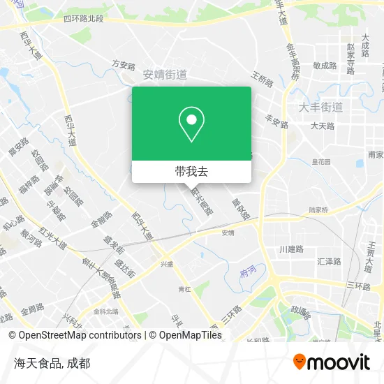 海天食品地图