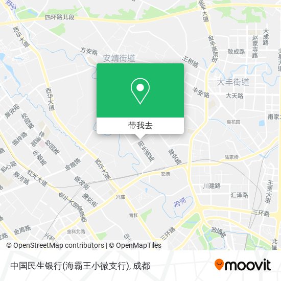中国民生银行(海霸王小微支行)地图