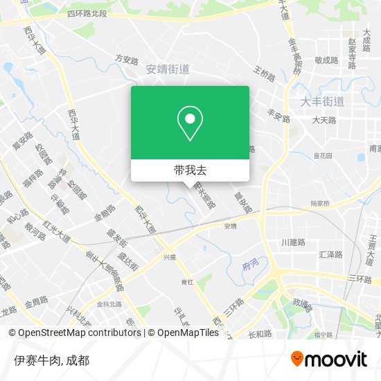 伊赛牛肉地图