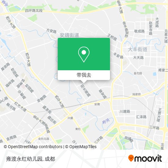 雍渡永红幼儿园地图