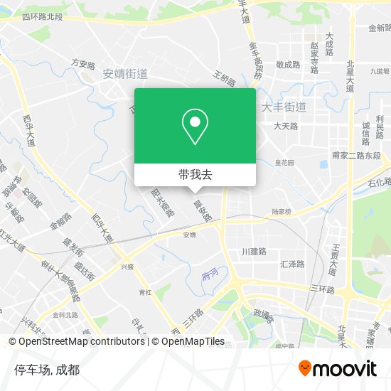 停车场地图