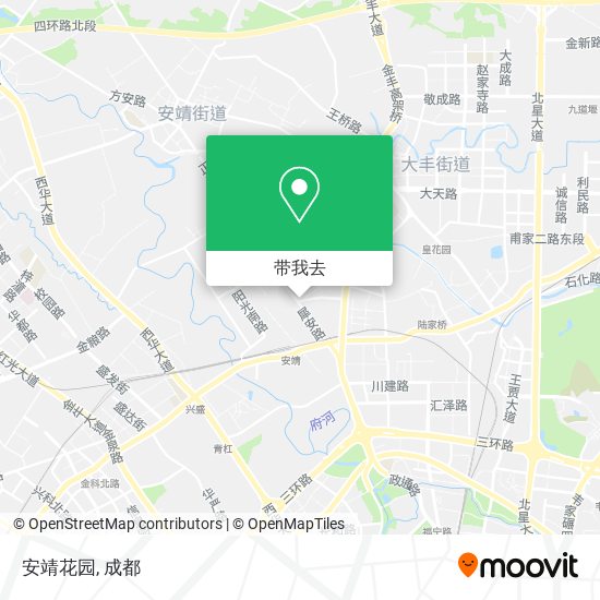 安靖花园地图