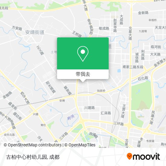 古柏中心村幼儿园地图