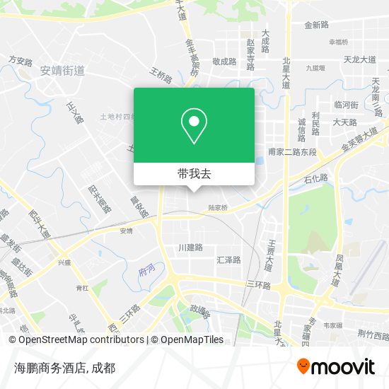 海鹏商务酒店地图