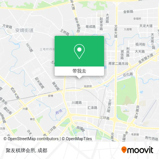聚友棋牌会所地图