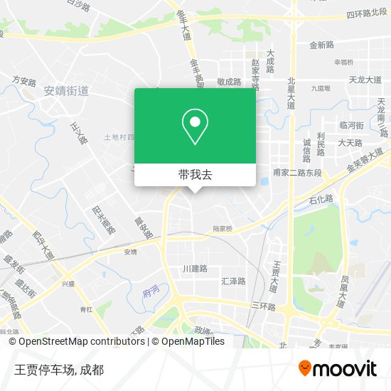 王贾停车场地图