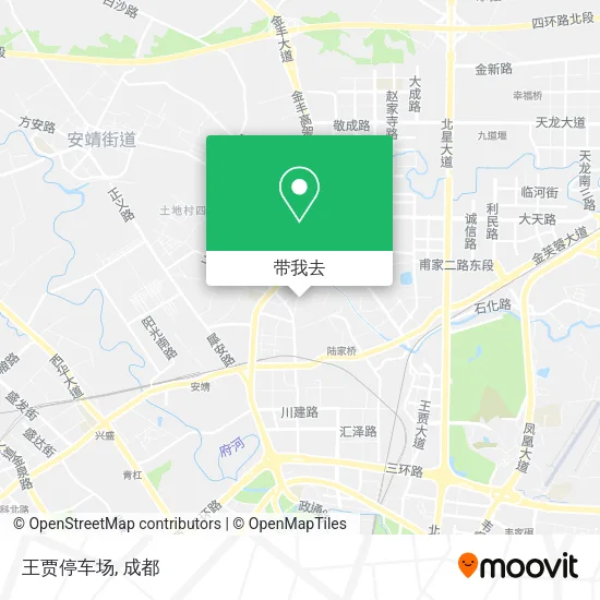 王贾停车场地图