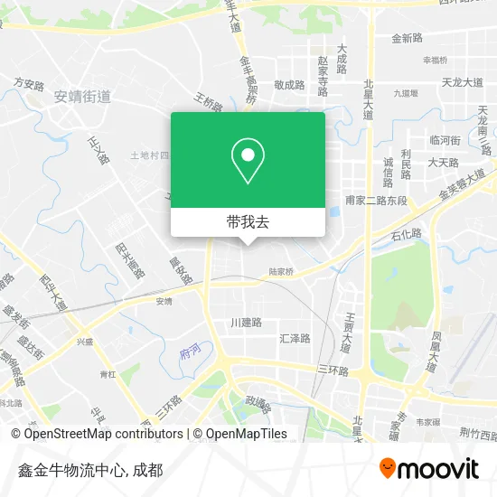 鑫金牛物流中心地图