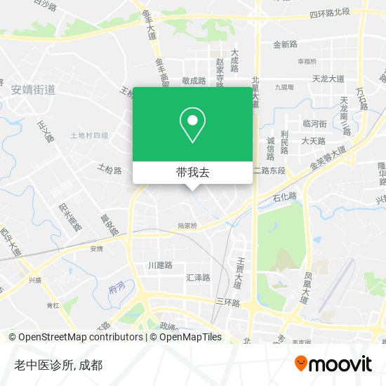 老中医诊所地图