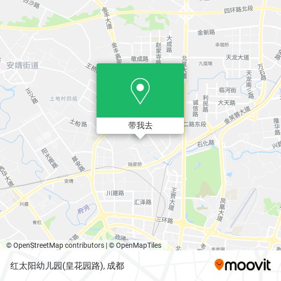 红太阳幼儿园(皇花园路)地图