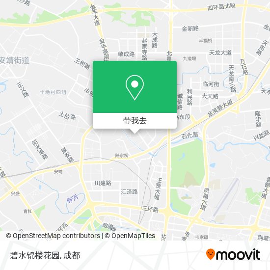 碧水锦楼花园地图