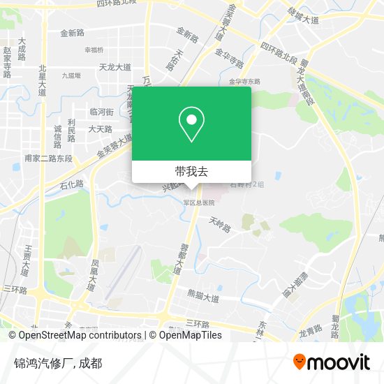锦鸿汽修厂地图