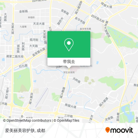 爱美丽美容护肤地图