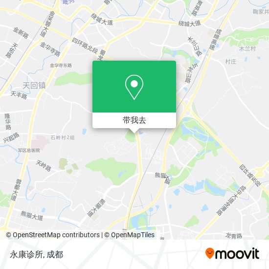 永康诊所地图