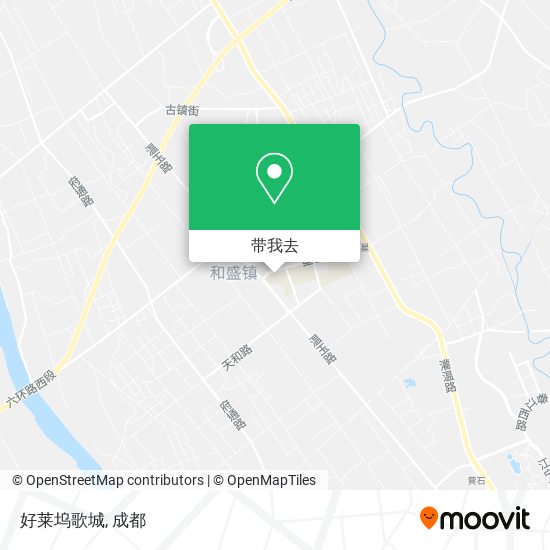 好莱坞歌城地图