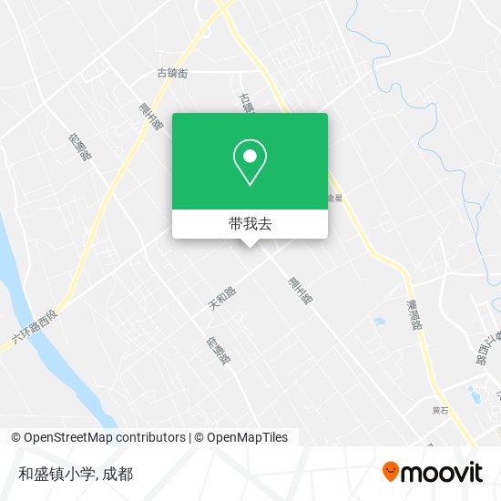 和盛镇小学地图