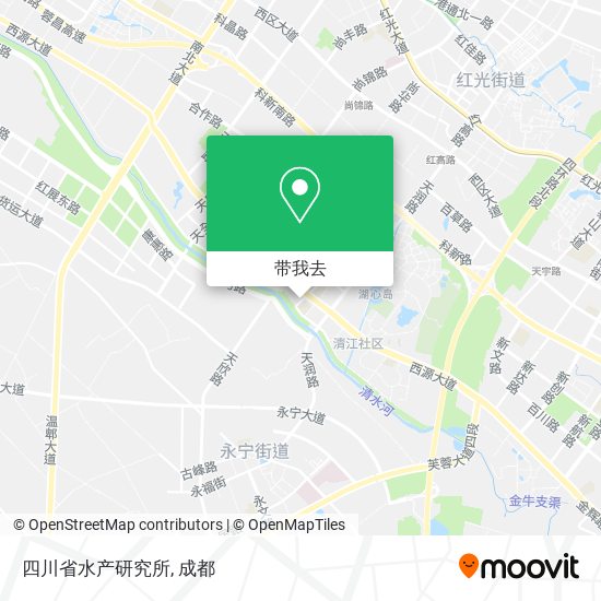 四川省水产研究所地图
