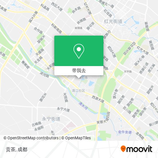 贡茶地图