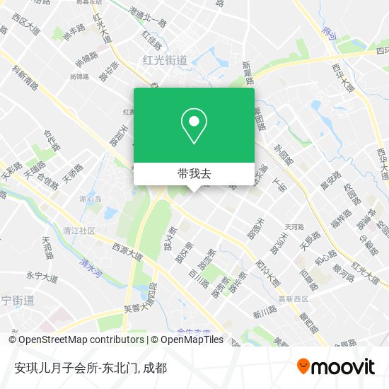 安琪儿月子会所-东北门地图