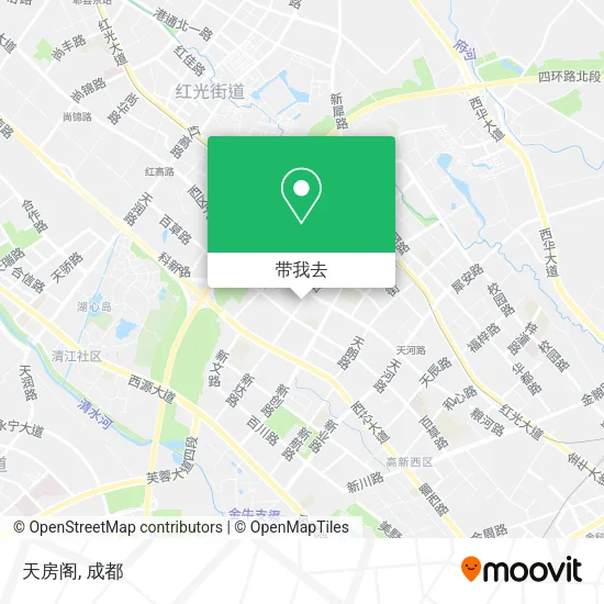 天房阁地图