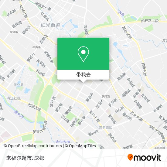 来福尔超市地图