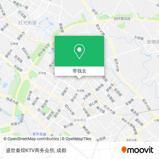 盛世秦煌KTV商务会所地图