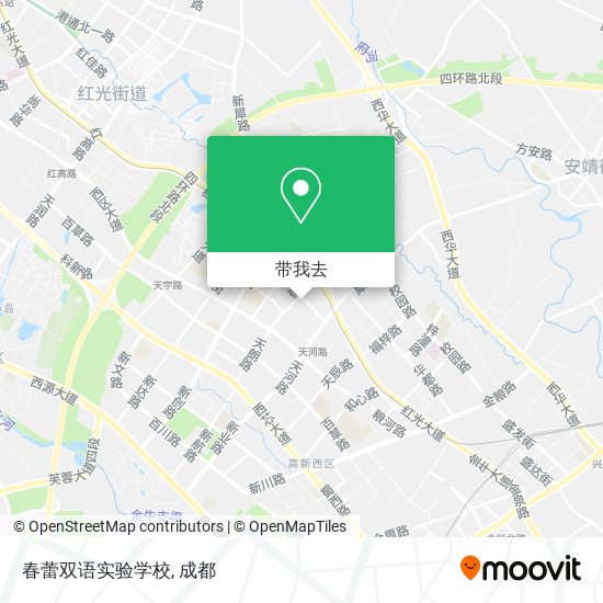 春蕾双语实验学校地图