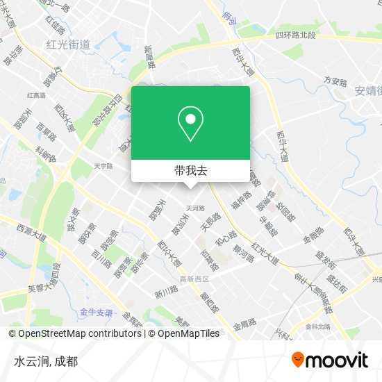 水云涧地图