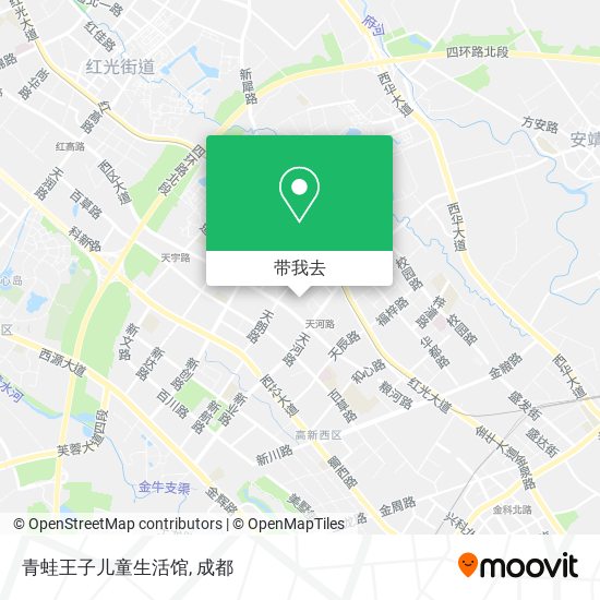 青蛙王子儿童生活馆地图