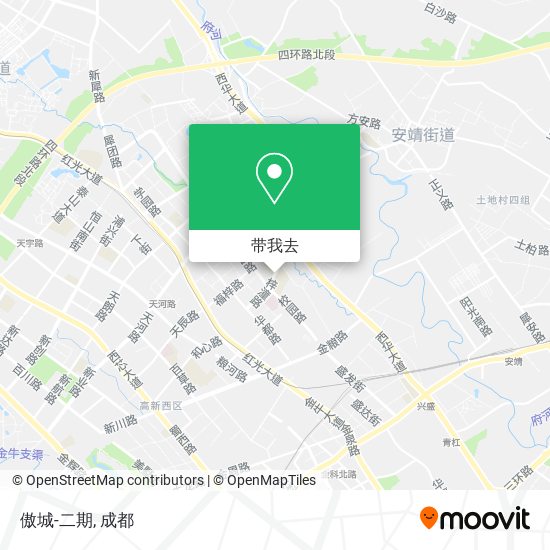 傲城-二期地图
